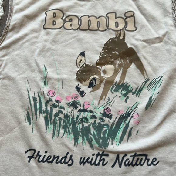 NWT - Disney Bambi tank top.  Size M. - Picture 2 of 5